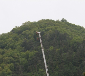 森の家 上棟なり