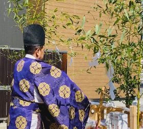 篠ノ井にて地鎮祭