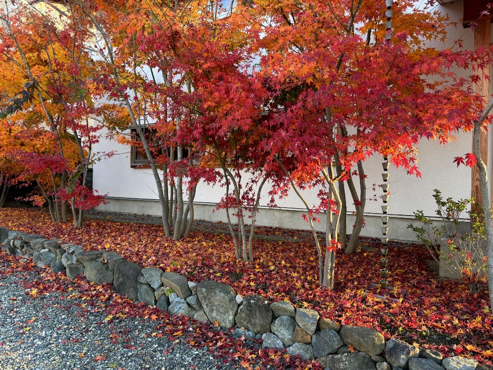 長野県長野市篠ノ井にある工務店、ダイコクの社屋。注文住宅を中心に自然素材と文化の家造りに取り組んでいます。