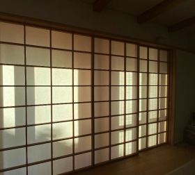 木漏れ日の陰影